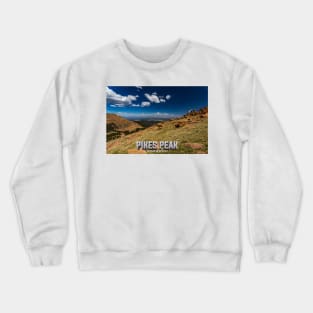 Pikes Peak Colorado Crewneck Sweatshirt